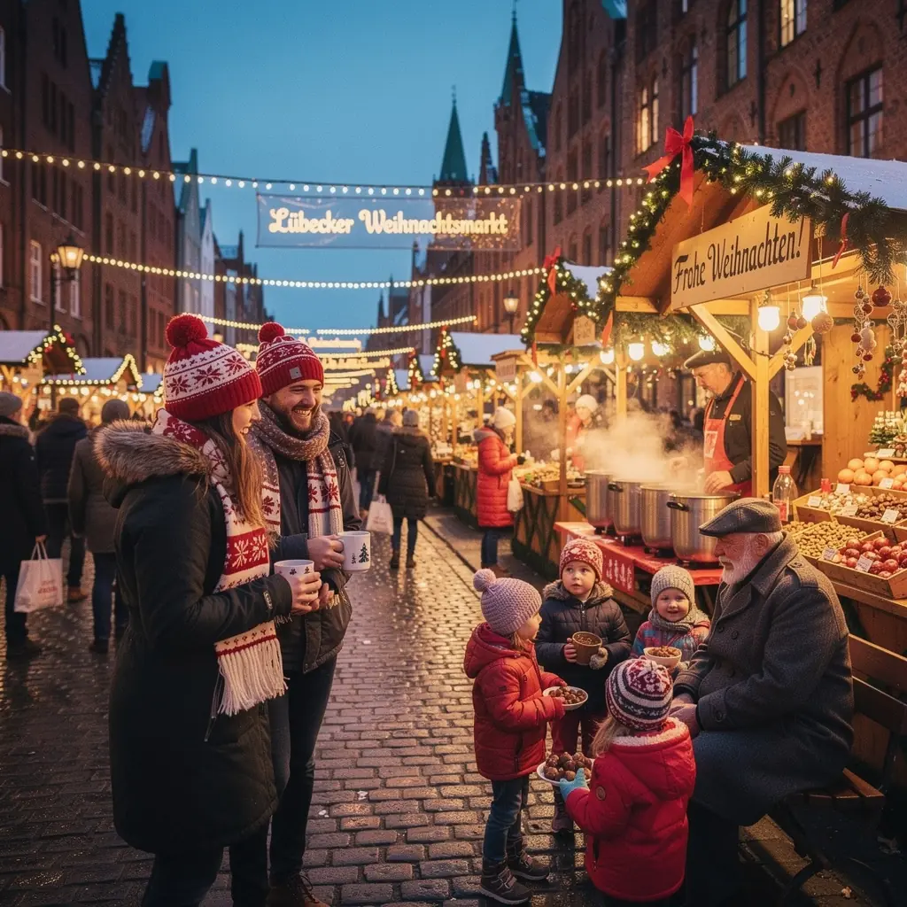Ein komfortables Café mit Außenbereich, wo Besucher die deutsche Gastfreundschaft genießen.